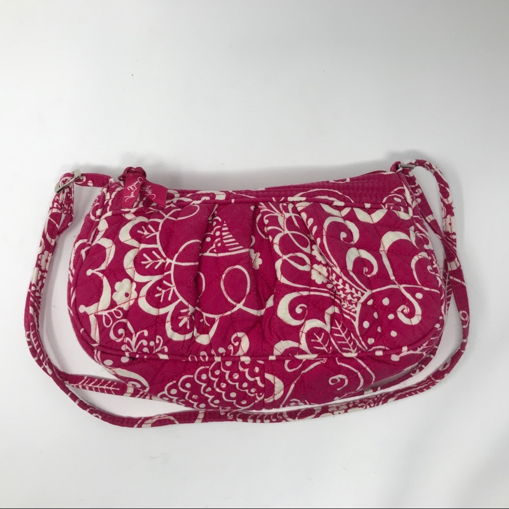 Vera Bradley Twirly Bird Pink Purse Bag 182.190